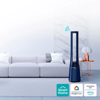 Ventilador de Torre Midea Smart Air Bladeless VTB180A3 Azul Escuro Bivolt