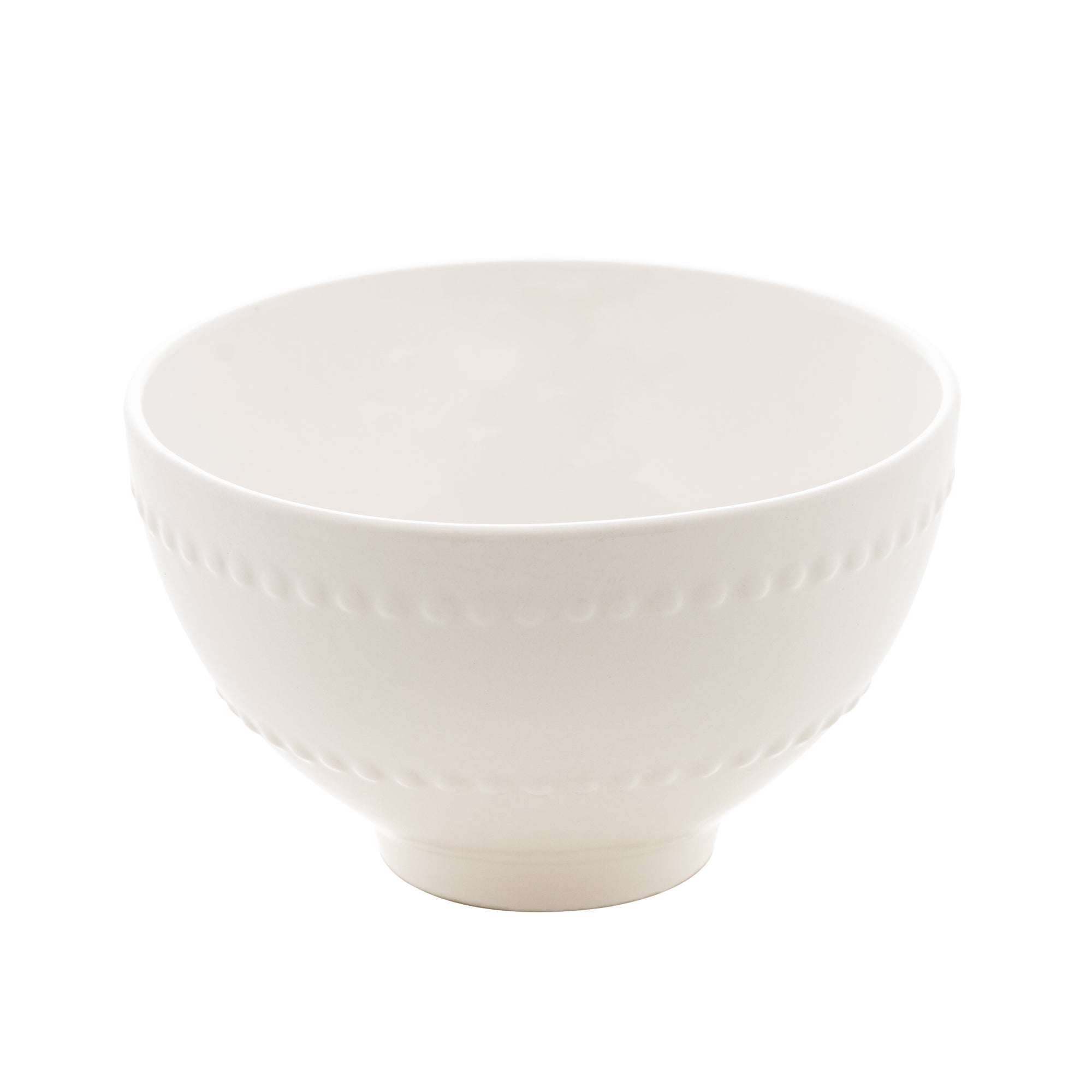 Bowl de Porcelana Coliseu New Bone Pearl 11,5x7cm