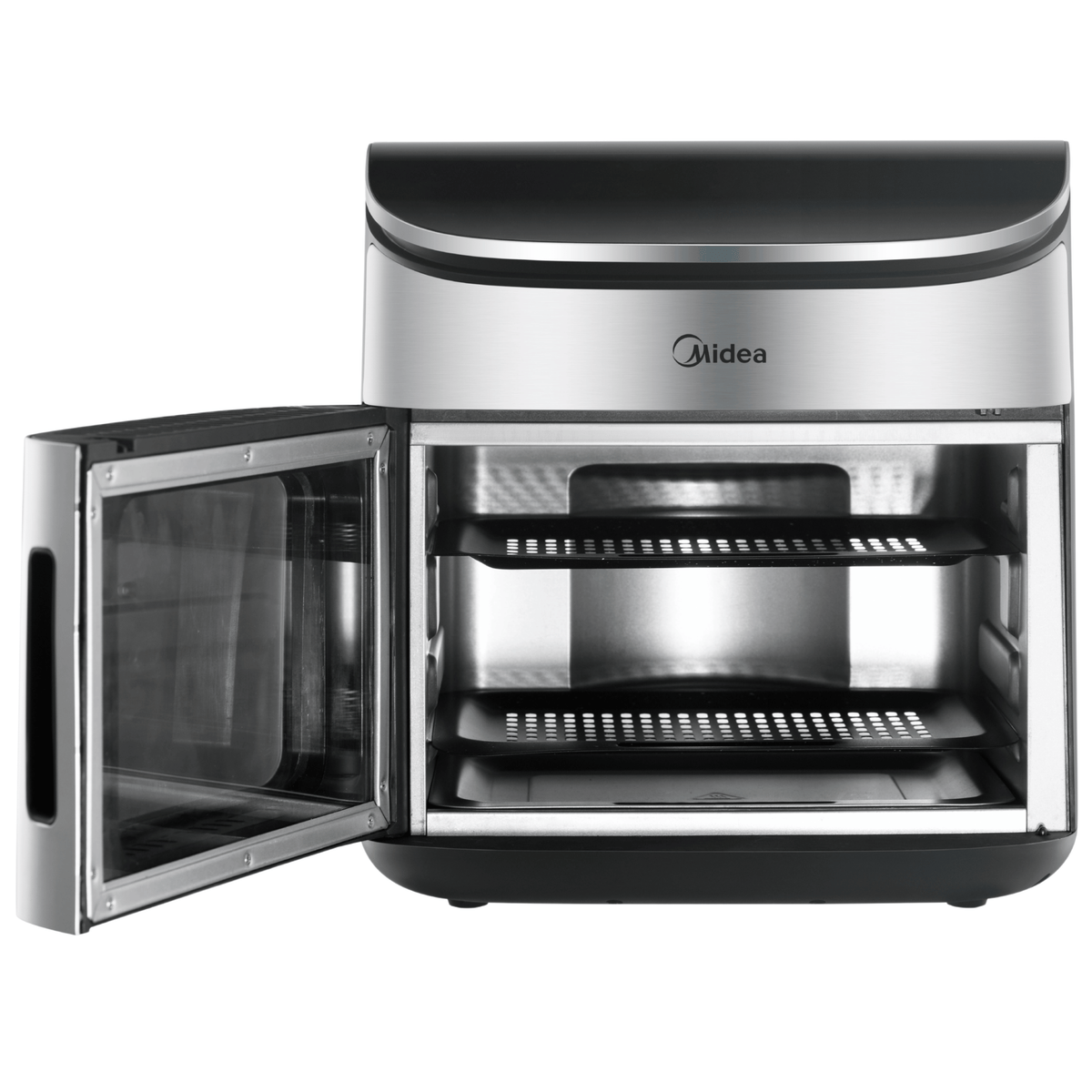 Fritadeira Elétrica Sem Óleo AirFryer 12L Midea Oven Digital Inox 220V