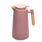 Garrafa Térmica  Lyor  1L com Cabo de Madeira Escandinávia  Nude