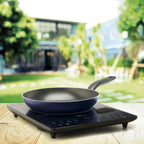 Cooktop Indução Portátil Midea 1 Boca Vitrocerâmica CYAD12 Preto 220V