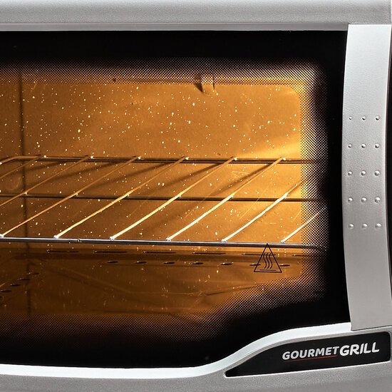 Forno Elétrico de Bancada Fischer 44L Gourmet com Grill Prata 220V
