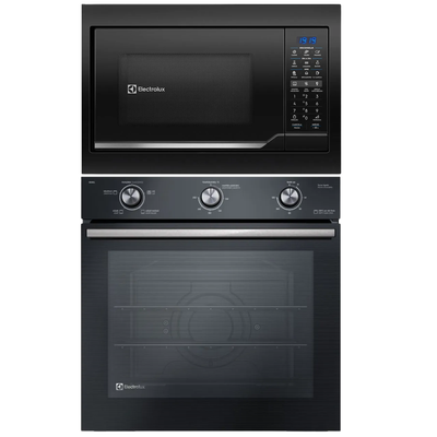 Kit Electrolux de Embutir Forno Elétrico 80L PerfectCook + Micro-ondas 34L 220V