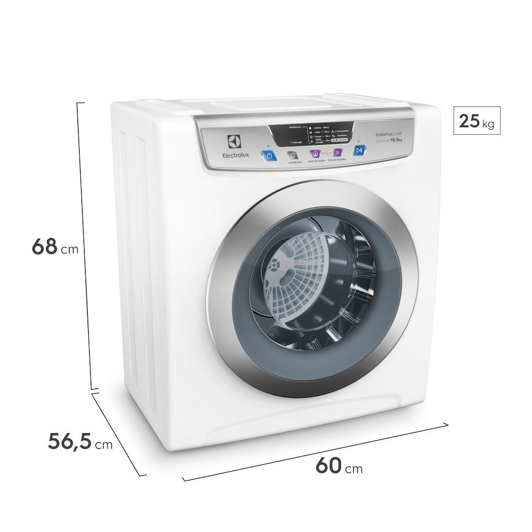Conjunto Electrolux Lavadora de Roupas 11kg Inverter LFE11 + Secadora Piso e Parede 10,5kg SVP11 220V