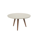 Mesa de Centro Slim Patrimar Redonda Off White