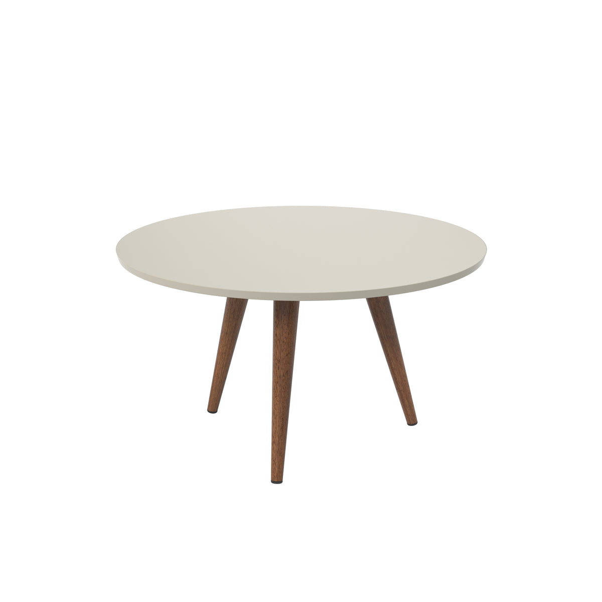 Mesa de Centro Slim Patrimar Redonda Off White