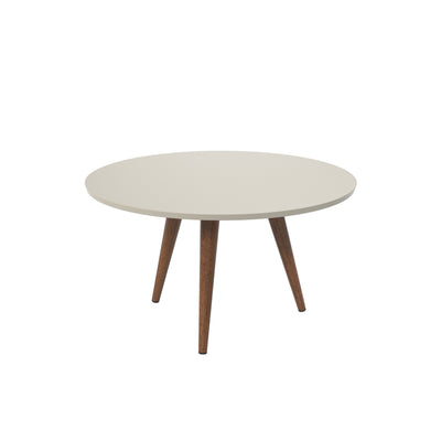 Mesa de Centro Slim Patrimar Redonda Off White