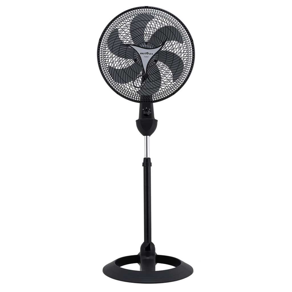 Ventilador de Coluna Britânia Mega Turbo 40 Six 3 Velocidades 40cm Preto 220V
