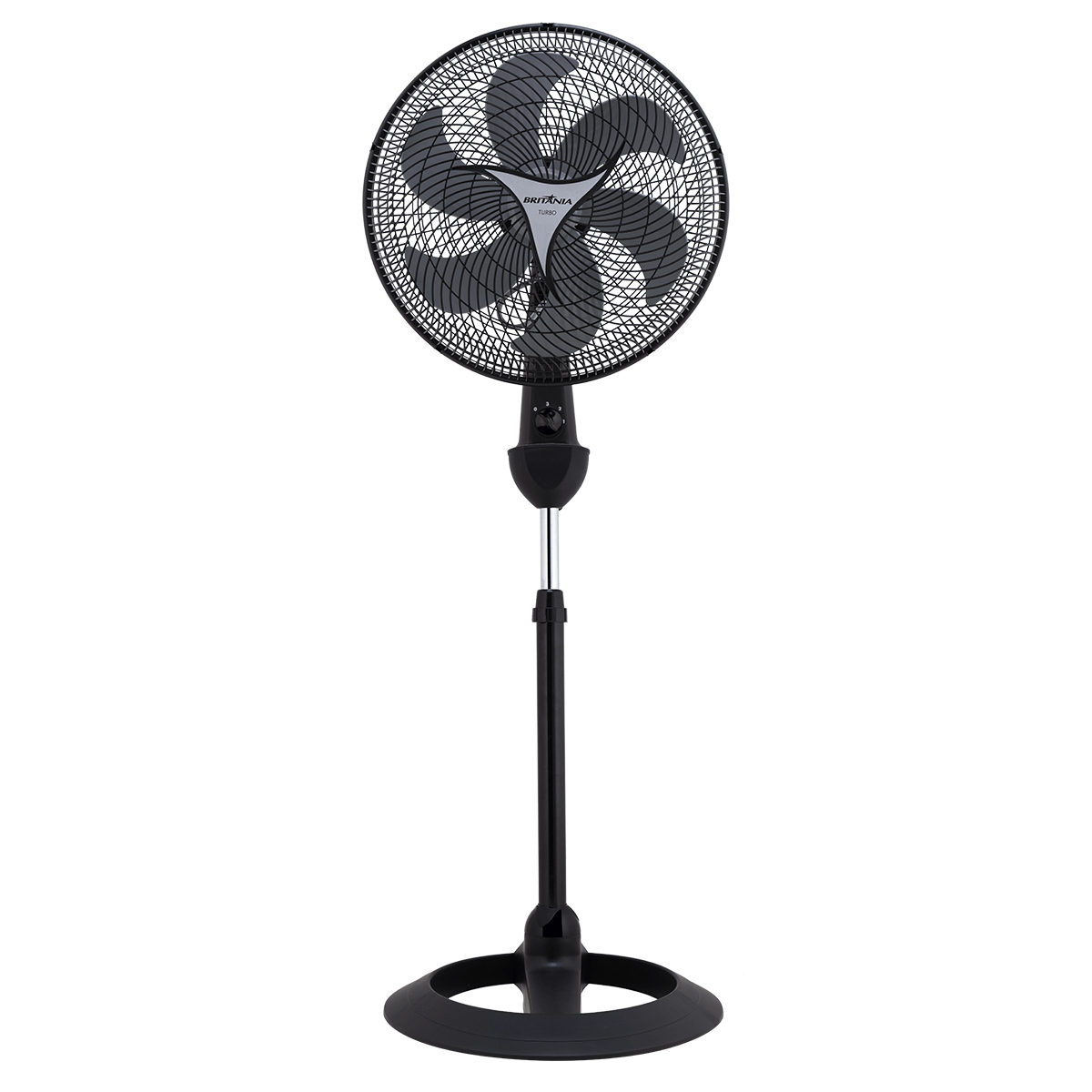 Ventilador de Coluna Britânia Mega Turbo 40 Six 3 Velocidades 40cm Preto 220V