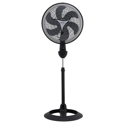 Ventilador de Coluna Britânia Mega Turbo 40 Six 3 Velocidades 40cm Preto 220V