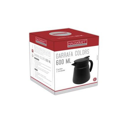 Garrafa Térmica Etilux  Color  600ml Preto