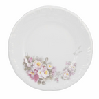 Aparelho de Jantar e Chá Schmidt 30 Peças Vitória Branco