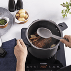 Panela de Pressão Tramontina 4,5L Arizona Indução Antiaderente Starflon Max Titanio