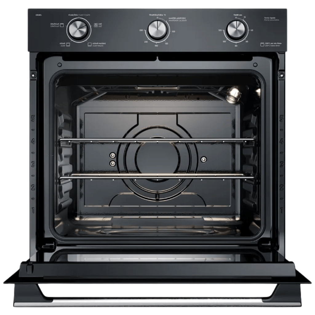 Kit Forno de Embutir Elétrico Electrolux 80L OE8EL + Micro-ondas de Embutir Continental 27L MC2EP 220V
