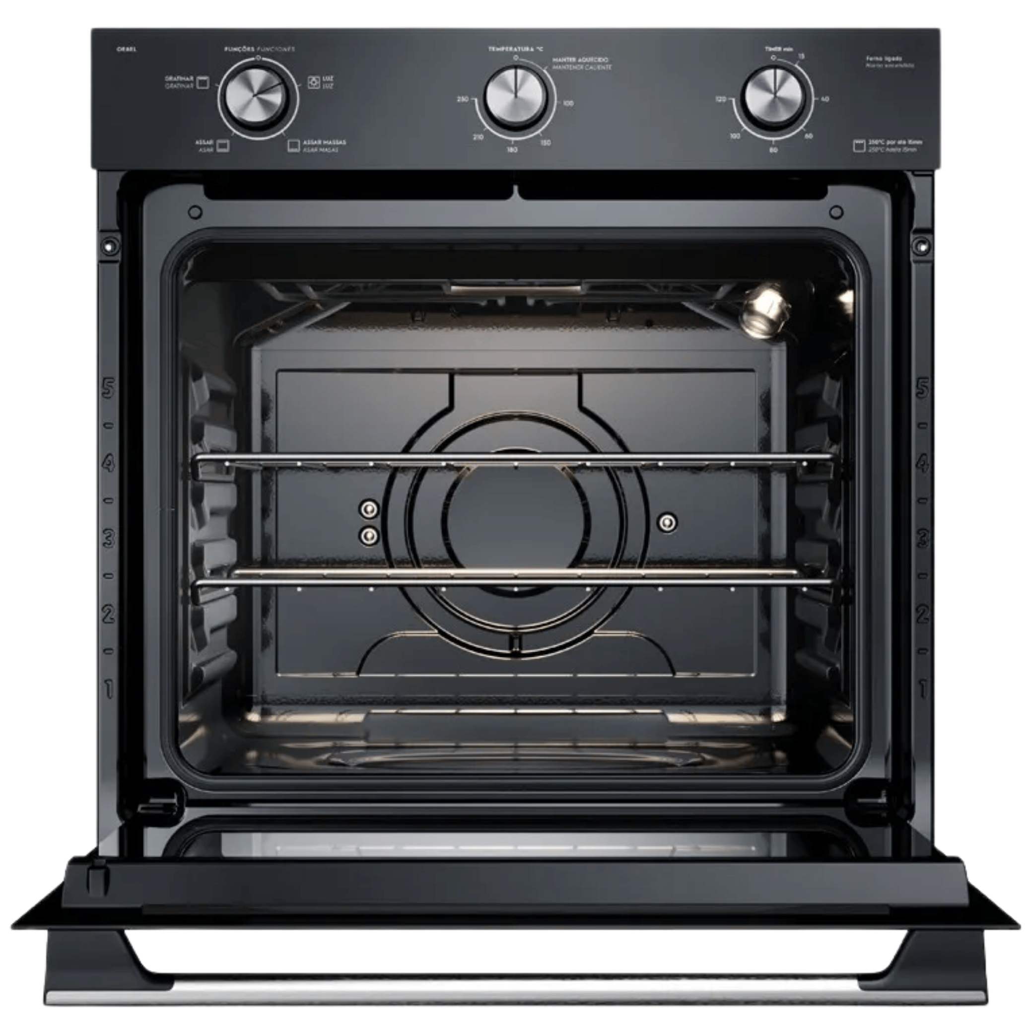 Kit Forno de Embutir Elétrico Electrolux 80L OE8EL + Micro-ondas de Embutir Continental 27L MC2EP 220V