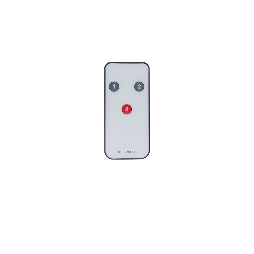Cortina de Ar Agratto 90cm CAR09 02 com Controle Branco 220V