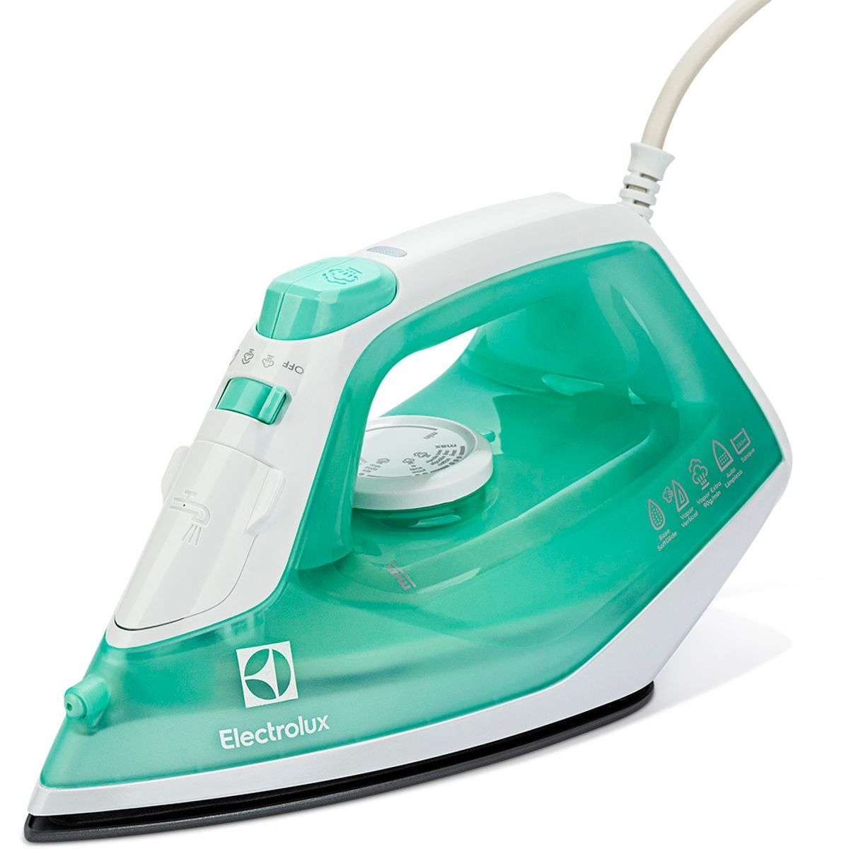 Ferro de Passar a Vapor Electrolux Base Cerâmica com Spray Easyline SIE70 220V