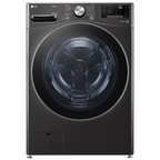 Lava e Seca LG 18Kg Inverter WD18BV2S6B AIDD Inteligência Artificial Preto 220V