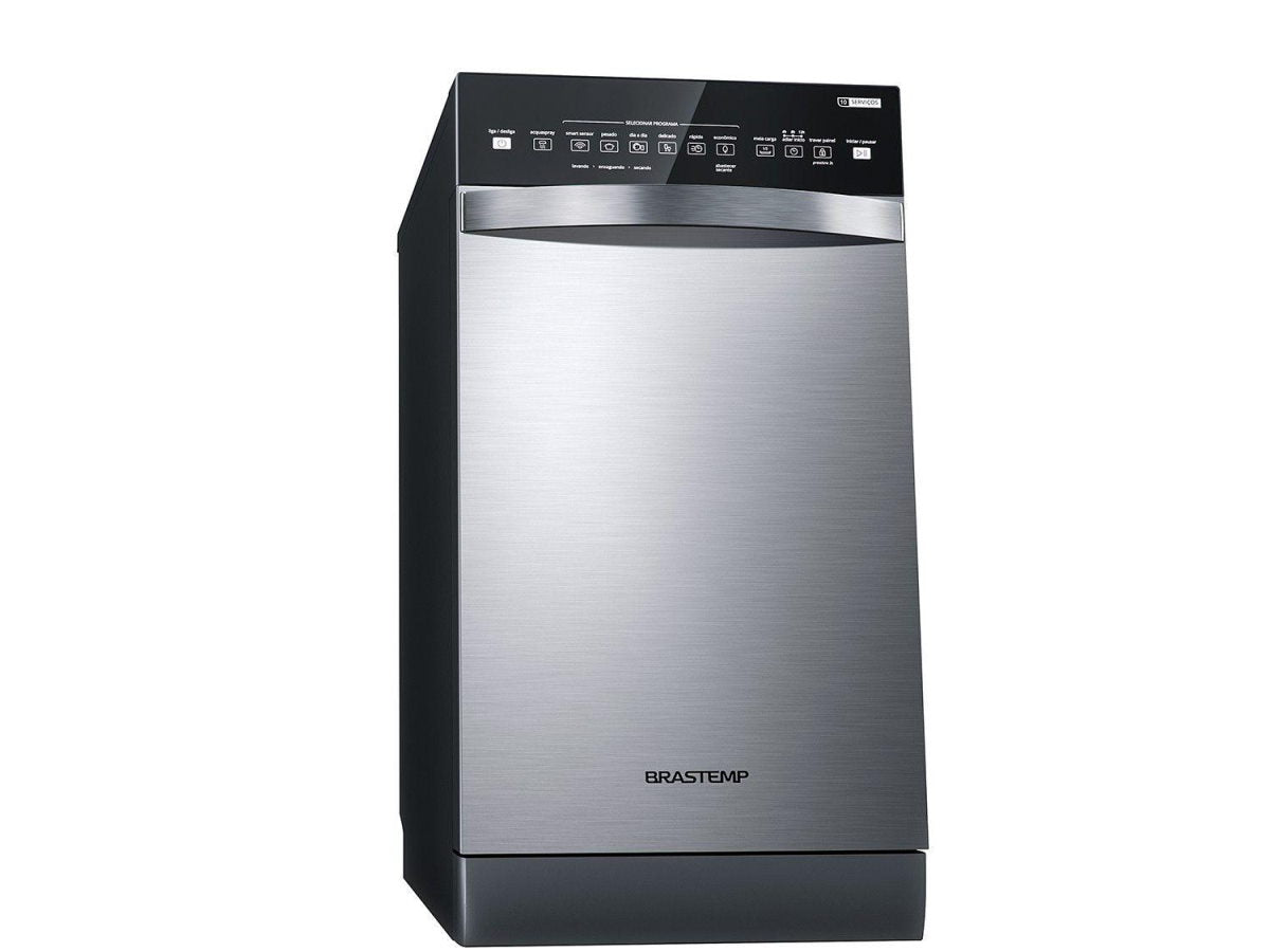 Lava-Louças Brastemp 10 Serviços BLF10BR Função Smart Sensor Inox 220V