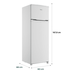 Refrigerador Consul 332L CRD37MB Duplex Cycle Defrost Branco 220V