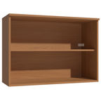 Armário Aéreo de Cozinha Linna Kappesberg 2 Portas 80cm Canela