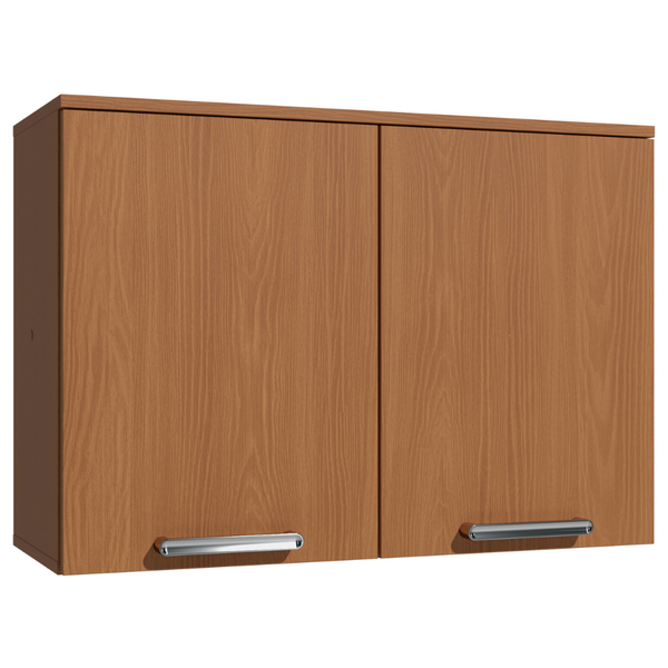 Armário Aéreo de Cozinha Linna Kappesberg 2 Portas 80cm Canela