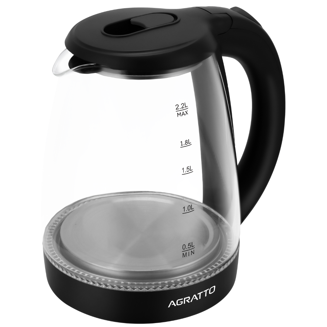 Chaleira Elétrica Agratto 2,2L Aroma ACEV01L02 Vidro 220V