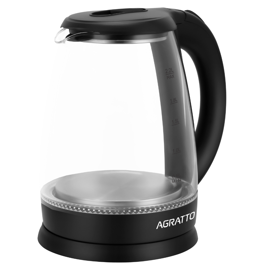 Chaleira Elétrica Agratto 2,2L Aroma ACEV01L02 Vidro 220V