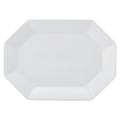 Travessa Rasa Schmidt Prisma 36cm 1ª Linha Branco