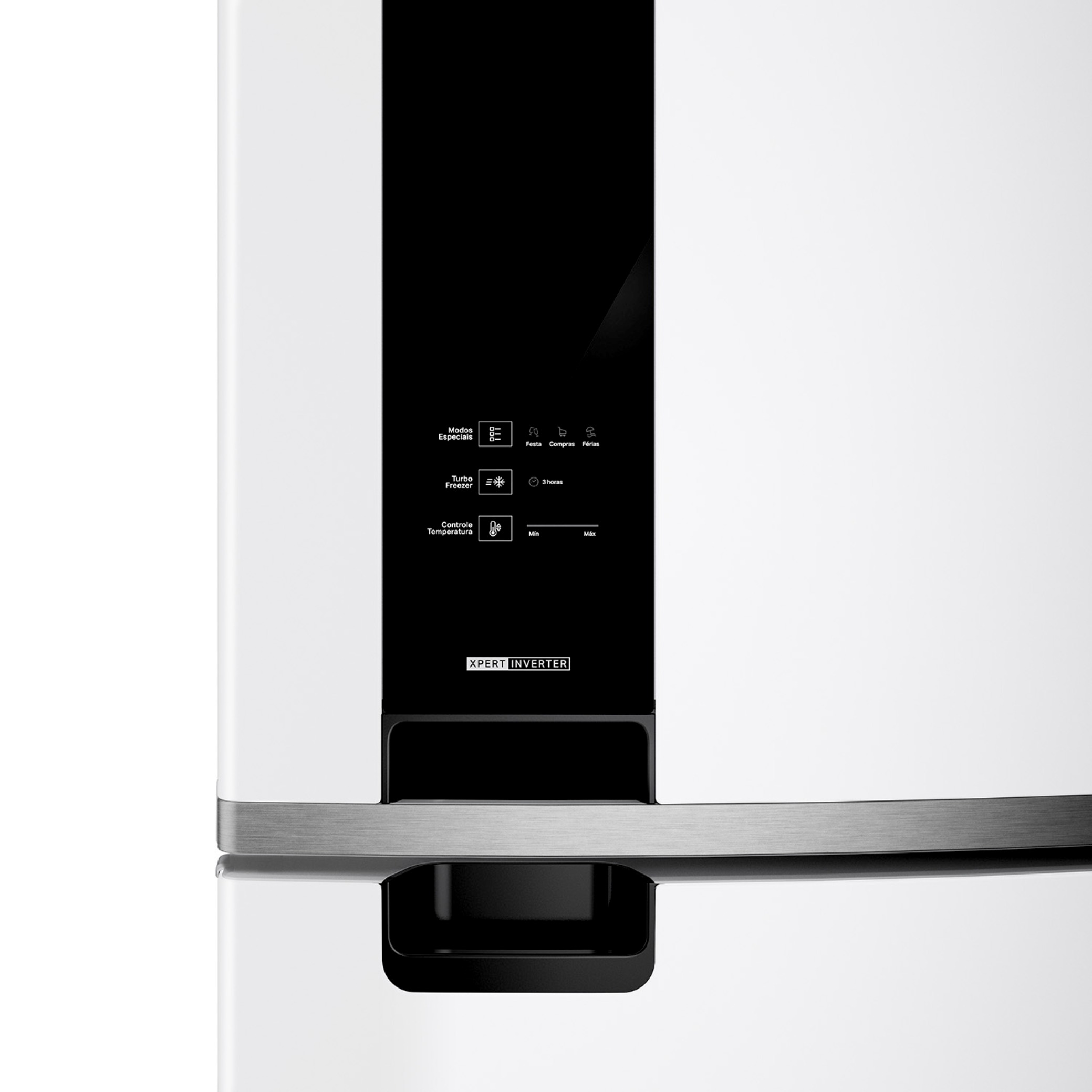 Refrigerador Brastemp 415L BRM52MB Duplex Xpert Inverter Branco 220V