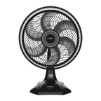 Ventilador de Mesa/Parede Britânia Ventus 400 Turbo 6 Pás 40cm Preto 220V