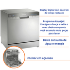 Lava-Louças Electrolux 8 Serviços LL08S Inox 220V