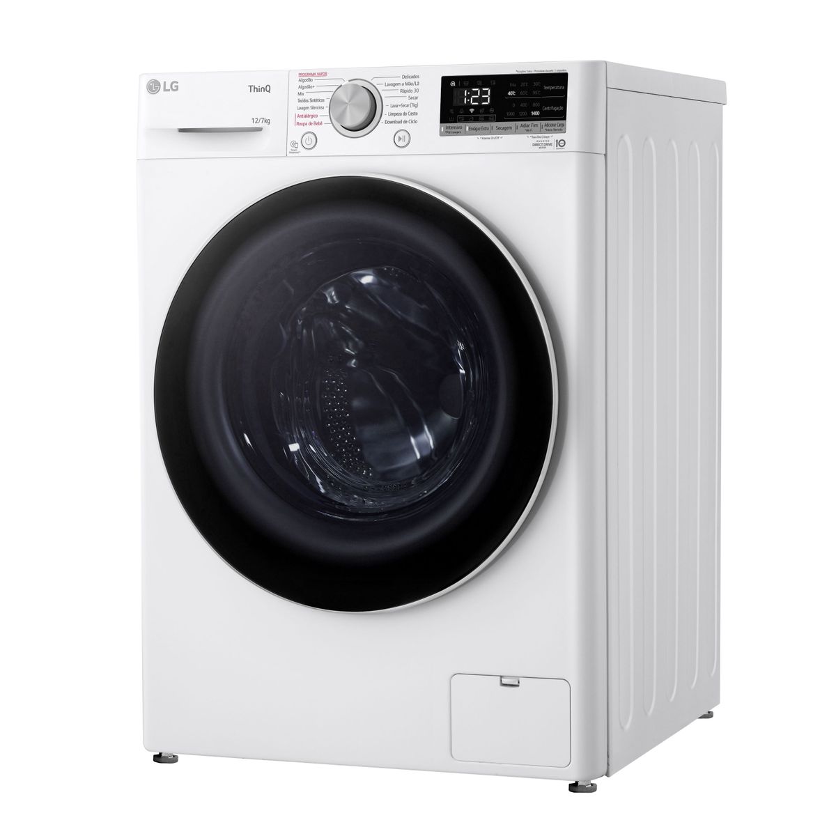 Lava e Seca LG 12KG VC4 AI DD Smart Branco 220V