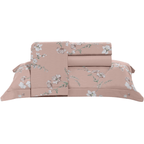 Jogo de Roupa de Cama Queen 4 Peças Hedrons Toque de Algodão Essenza