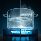 Fogão de Embutir 4 Bocas Electrolux Experience FE4BB Mesa de Vidro e VaporBake Preto Bivolt