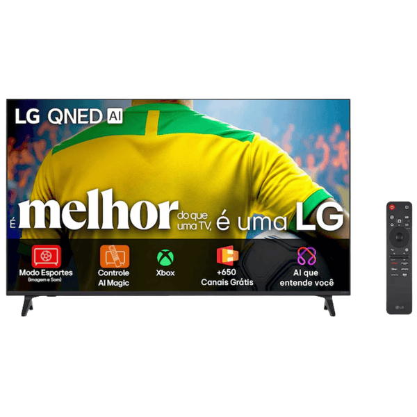 Smart TV QNED 75" 4K LG 75QNED73 UHD WebOS Bivolt