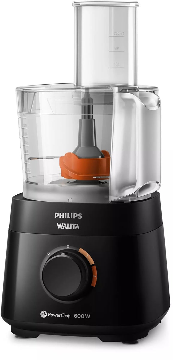 Processador de Alimentos Philips Walita PowerChop RI7300/92 600W Preto 220V