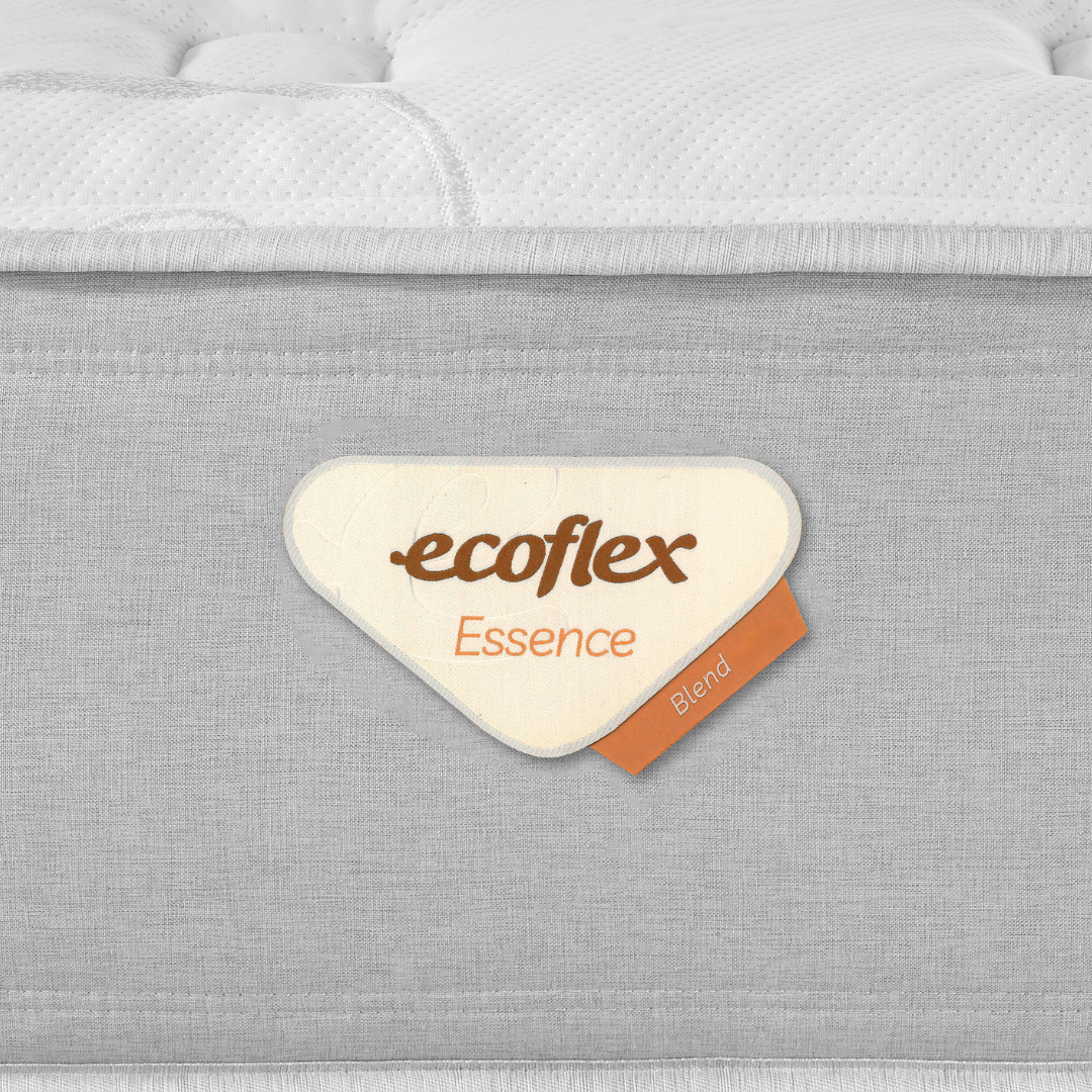 Colchão Blend Queen Ecoflex 158x198x31cm Molas Ensacadas PZ3 Prata
