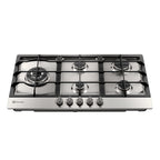 Cooktop à Gás Experience Electrolux KE9DX 5 Bocas Semiprofissional Inox Bivolt