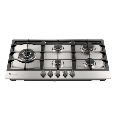 Cooktop à Gás Experience Electrolux KE9DX 5 Bocas Semiprofissional Inox Bivolt