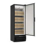 Cervejeira Gelopar 570L GCB-57 Porta Adesivada Beer Preto 220V