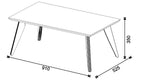Mesa de Centro Classic Imcal 91x52cm Nature