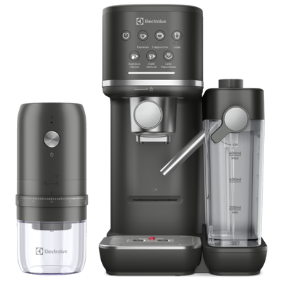 Kit Electrolux Moedor de Café EZY01 + Cafeteira Espresso ECM70 220V