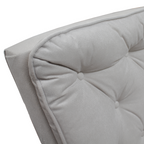 Poltrona de Balanço Lis Bella Mahler Suede Bege