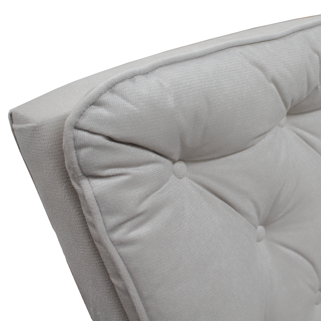 Poltrona de Balanço Lis Bella Mahler Suede Bege