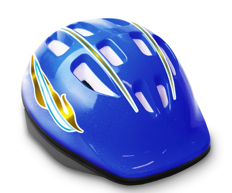 Capacete Nathor Infantil Azul/Preto