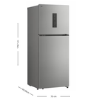 Refrigerador LG 476L Duplex Smart Inverter Bivolt Inox Bivolt
