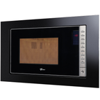 Kit Fischer de Embutir Forno Elétrico Infinity 78L com Air Fryer + Micro-ondas 25L Fit Line Preto 220V