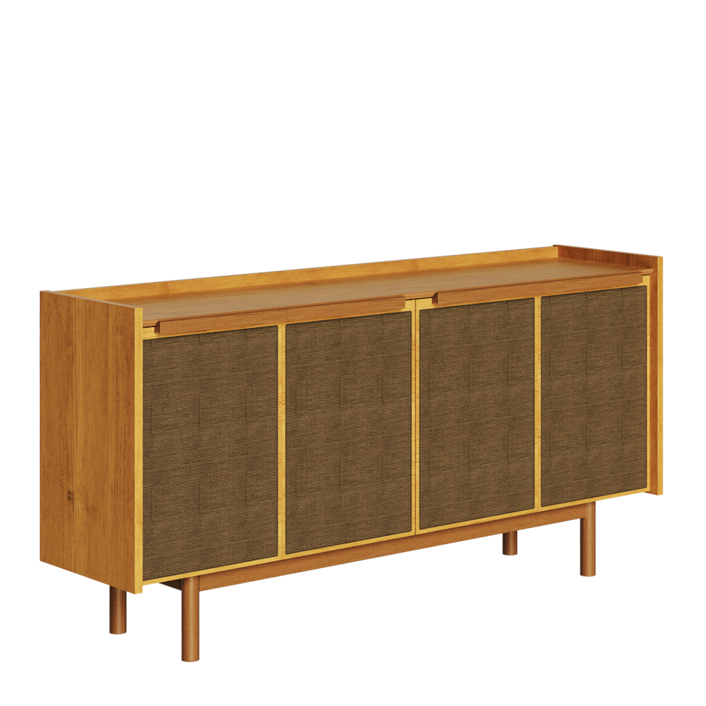 Balcão Buffet Dune Imcal 180cm 4 Portas Nature