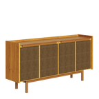 Balcão Buffet Dune Imcal 180cm 4 Portas Nature